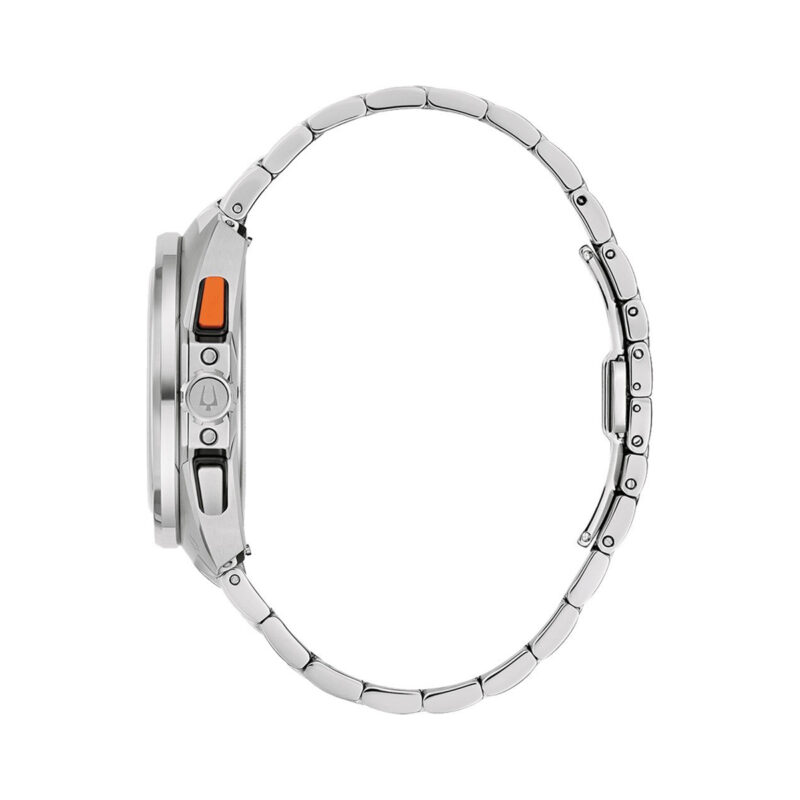 Bulova Racer Chronograph Stainless Steel Blue Dial Quartz 98B432 100M Men’s Watch - 98B432