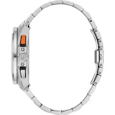 Bulova Racer Chronograph Stainless Steel Blue Dial Quartz 98B432 100M Men’s Watch - 98B432