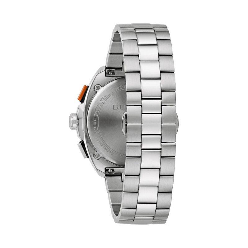 Bulova Racer Chronograph Stainless Steel Blue Dial Quartz 98B432 100M Men’s Watch - 98B432