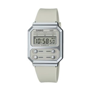 Casio Vintage edgy Collection - cream  (a100wef-8aef) - Unisex Watch