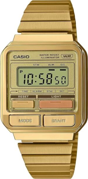 Casio Vintage Edgy Collection Gold ***special Price*** (A120WEG-9AEF) Unisex Watch