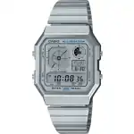 Casio Vintage Retro Future Edgy Collection - Silver (A130WE-7AEF) Unisex WATCHES