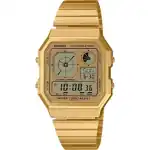 Casio Vintage Retro Future Edgy Collection - Full Gold (A130WEG-9AEF) Unisex WATCHES
