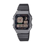 Casio Vintage Retro Future Edgy Collection - Full Black (A130WEGG-1AEF) Unisex Watch