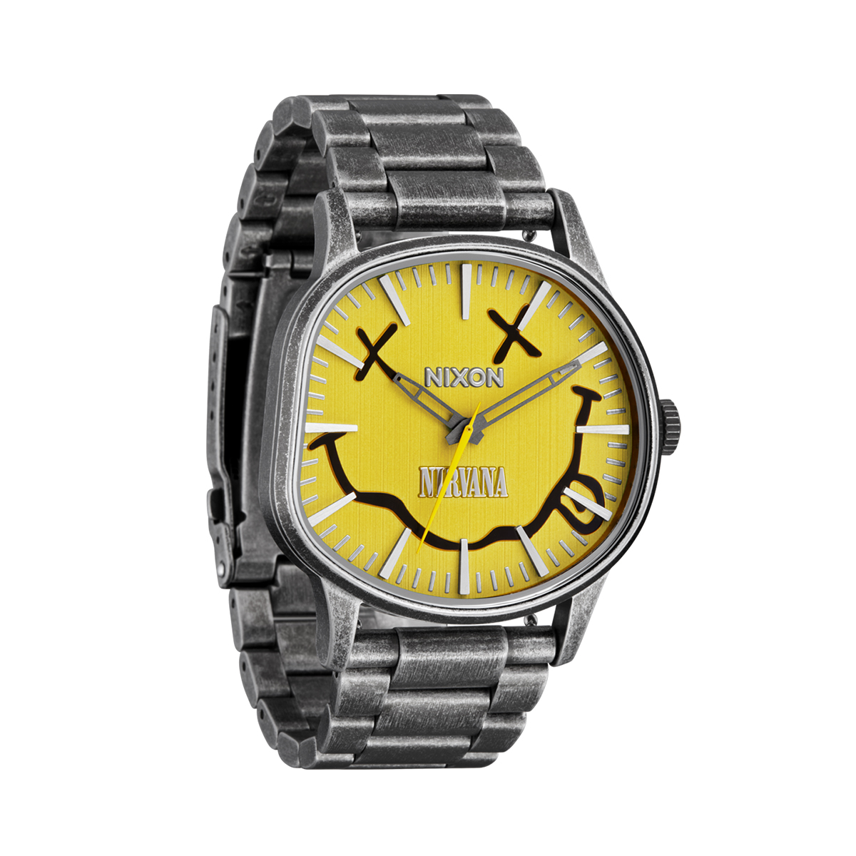NIXON YELLOW NIRVANA SMILEY - Spec.Pack. Ltd. Edt. (A1417-5273) - Image 2