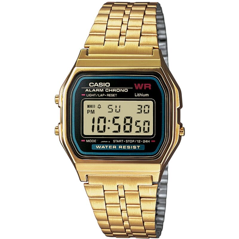 Casio Vintage Iconic. Gold - Black (A159WGEA-1EF) Unisex Watch