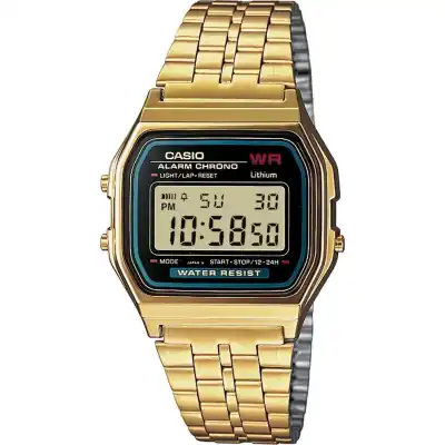 Casio Vintage Iconic. Gold - Black (A159WGEA-1EF) Unisex WATCHES Casio Vintage Iconic. Gold - Black (A159WGEA-1EF) Unisex WATCHES