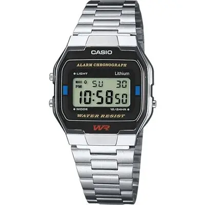 Casio Vintage Iconic - Classic Silver (A163WA-1QES) Unisex WATCHES