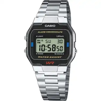 Casio Vintage Iconic - Classic Silver (A163WA-1QES) Unisex WATCHES