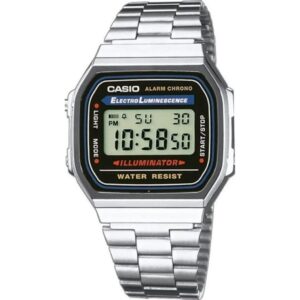 CASIO VINTAGE ICONIC - CLASSIC SILVER (A168WA-1WCR) Unisex WATCHES