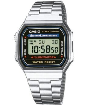 Casio Vintage Iconic - Classic Silver (A168WA-1WCR) Unisex Watch