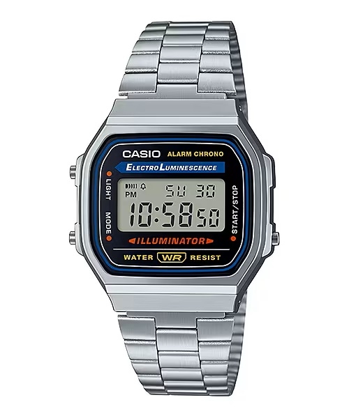 Casio Vintage Iconic - Classic Silver (A168WA-1WDF) Unisex Watch