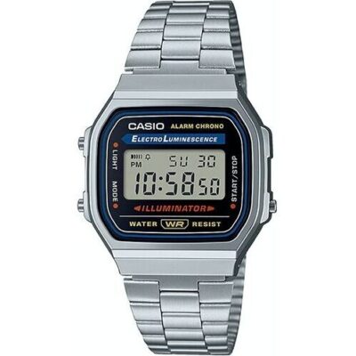 Casio Vintage Iconic - Classic Black (A168WA-1YES) Unisex WATCHES