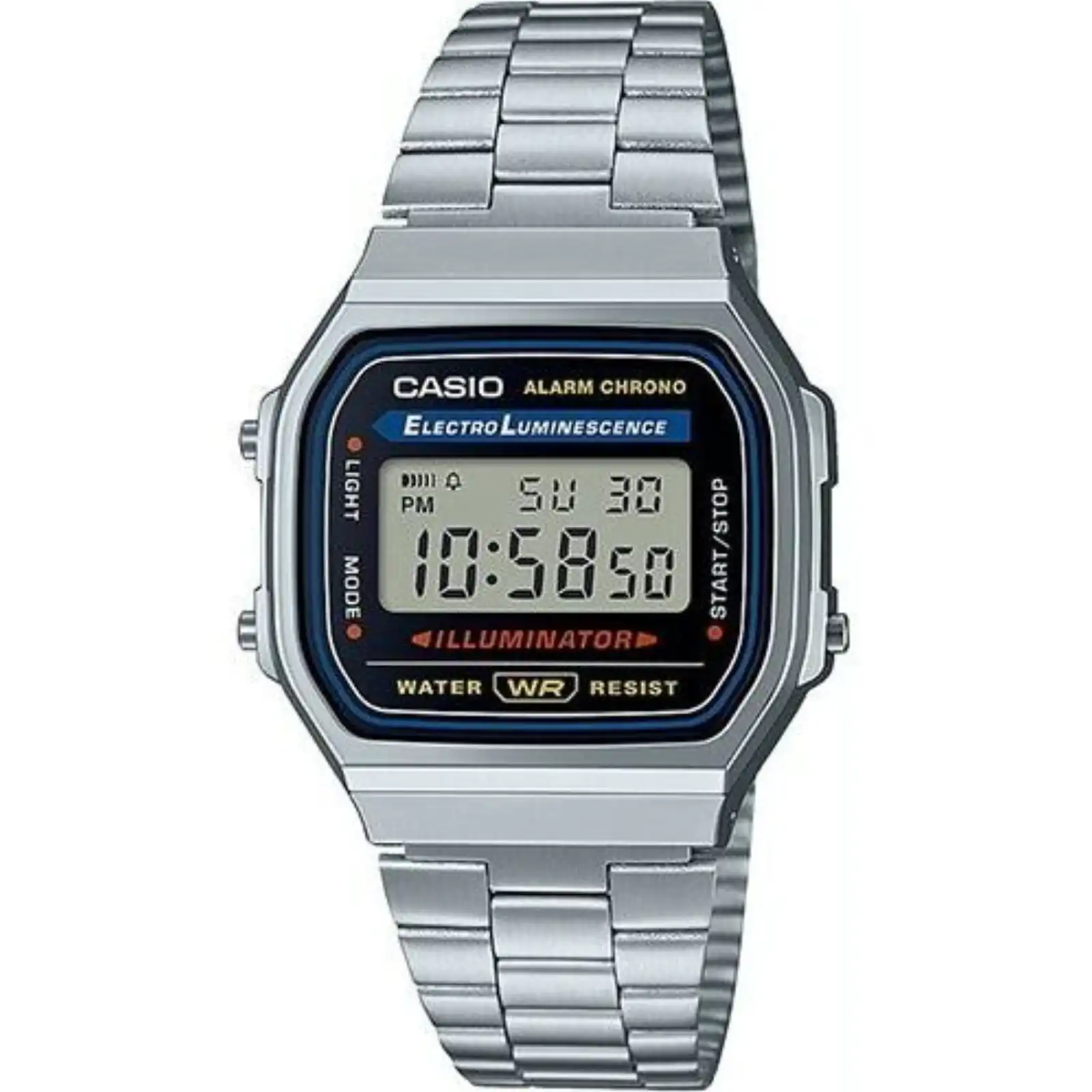 Casio Vintage Iconic - Classic Silver (A168WA-1YES) Unisex WATCHES Casio Vintage Iconic - Classic Silver (A168WA-1YES) Unisex WATCHES