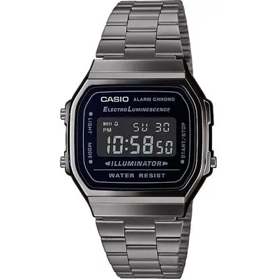Casio Vintage Iconic - Full Black (A168WEGG-1BEF) Unisex WATCHES