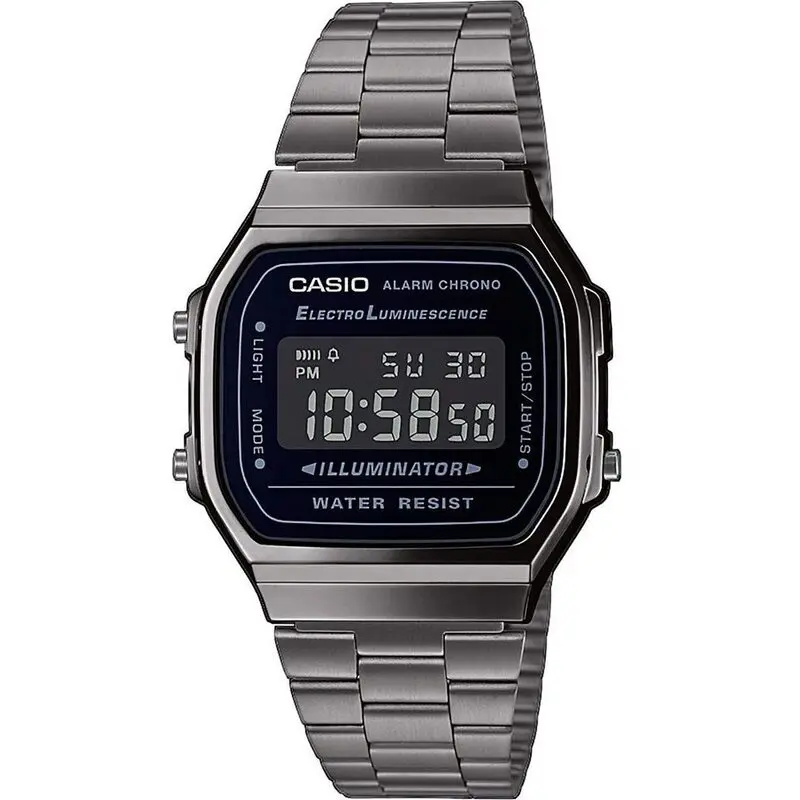 Casio Vintage Iconic - Full Black (A168WEGG-1BEF) Unisex WATCHES