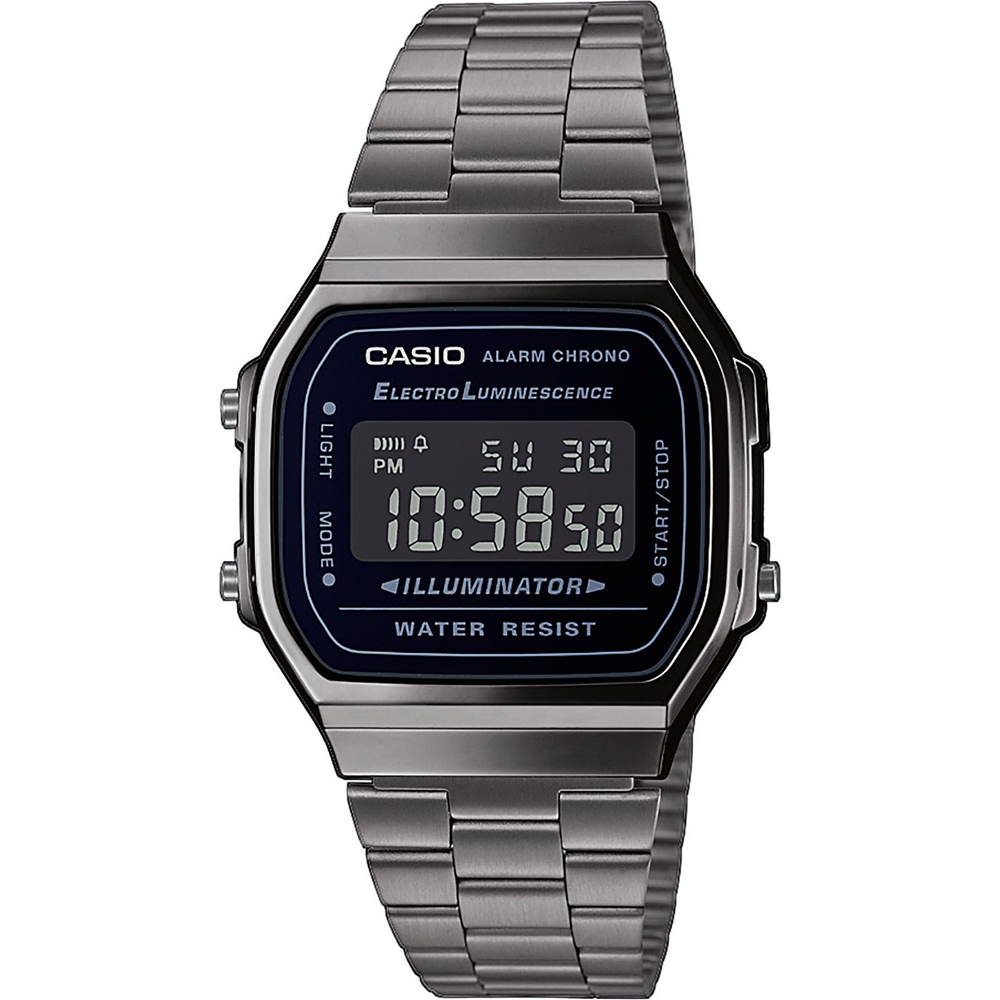 Casio Vintage Iconic - Full Black (A168WEGG-1BEF) Unisex Watch