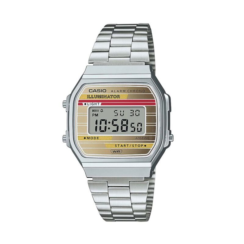 Casio Vintage Iconic - 50th Anniversary - Mirror Look (A168WEHA-9AEF) Unisex Watch