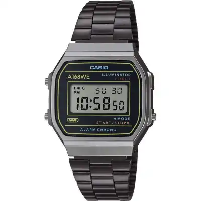 Casio Vintage Iconic - 50th Anniversary Black (A168WEHB-1AEF) Unisex WATCHES Casio Vintage Iconic - 50th Anniversary Black (A168WEHB-1AEF) Unisex WATCHES