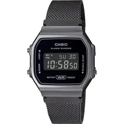 Casio Vintage Iconic - Black (A168WEMB-1BEF) Men WATCHES