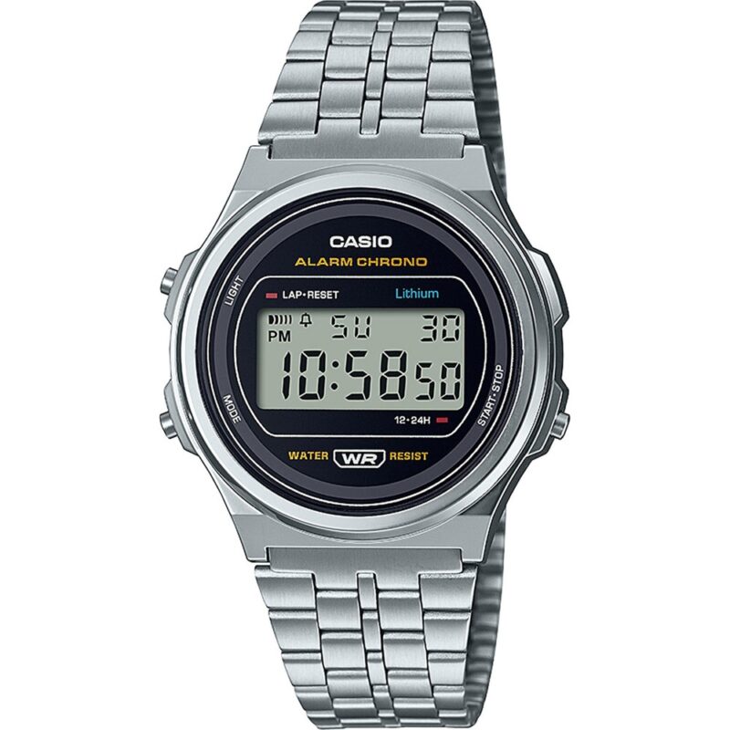 Casio Vintage Round - Black (A171WE-1AEF) Men's Watch
