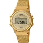 Casio Vintage Round - Gold Mesh (A171WEMG-9AEF) Unisex Watch