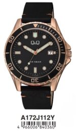Q&q Gent Date (A172J112Y) Men's Watch