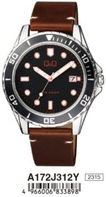 Q&q Gent Date (A172J312Y) Men's Watch