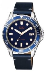 Q&q Gent Date (A172J322Y) Men's Watch