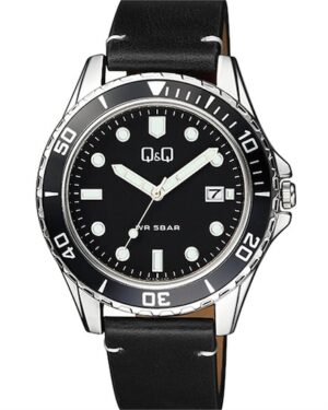 Q&q Gent Date (A172J332Y) Men's Watch