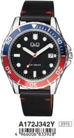 Q&q Gent Date (A172J342Y) Men's Watch