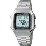 Casio Vintage Illuminator 10 Year Battery Dual Time (A178WA-1ADF) Unisex WATCHES