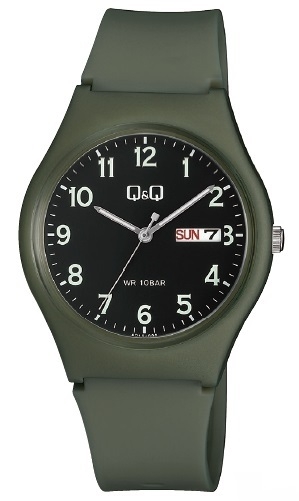 Q&q Gent Day & Date (A212J008Y) Men's Watch