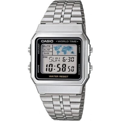 Casio Alarm World Time Digital A500wa-1df Men's Watch