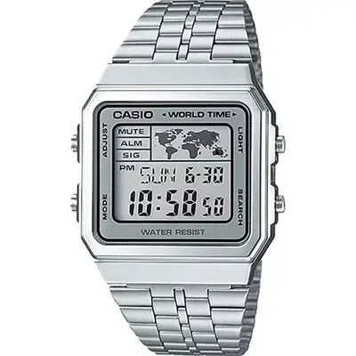 Casio Alarm World Time Digital A500WA-7DF Men's Watch
