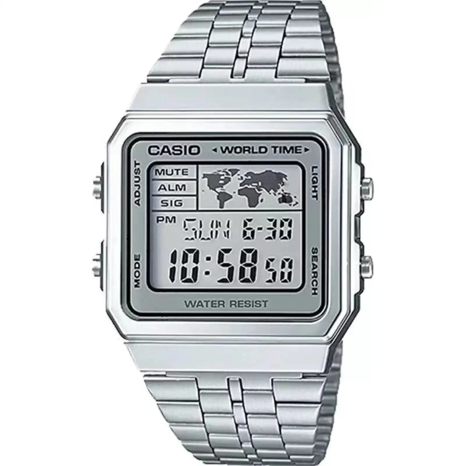 Casio Alarm World Time Digital A500WA-7DF Men's Watch Casio Alarm World Time Digital A500WA-7DF Men's Watch