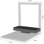 12 Watches Display 2 Levels 21 X 30 + Photo 21 X 30 - Made In Italy (A53 EXPO) Unisex WATCHES