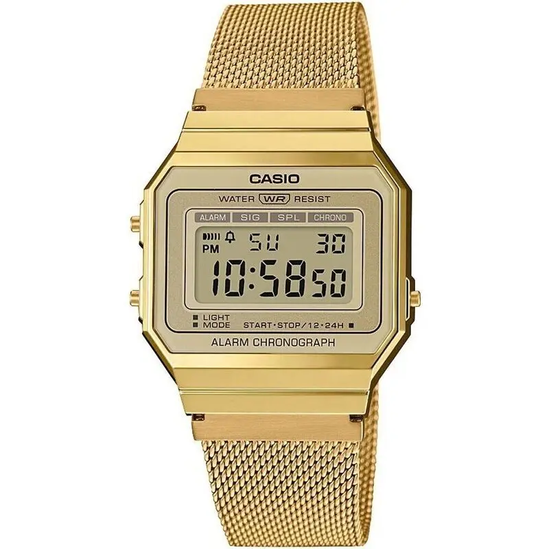 Casio Vintage Iconic Slim Design - Gold Mesh (A700WEMG-9AEF) Unisex WATCHES