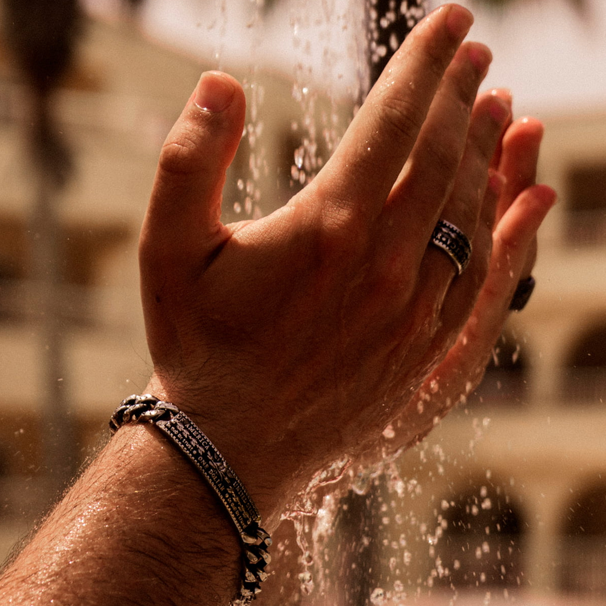 An Jewels Men's Bracelet (aa-p253) - Image 3