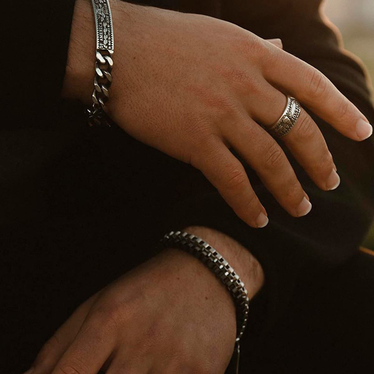 An Jewels Men's Bracelet (aa-p253) - Image 4