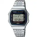 Casio Vintage Bluetooth® Smartphone Link - Steel - Built-in Accelerometer Senses Body Movements + Steps Counter - Black (ABL-100WE-1AEF) Unisex WATCHES