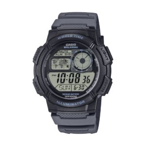 Casio Sport Diver - World Time Illuminator 5 Alarms. 10 Years Battery (AE-1000W-8AVEF) Men's Watch