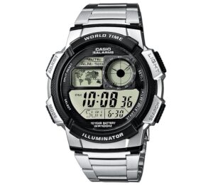 Casio Sport Diver - World Time Illuminator - 5 Alarms. 10 Years Battery (AE-1000WD-1AVDF) Men's Watch