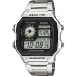 Casio Digital World Time WR100M AE-1200WHD-1AVDF AE-1200WHD-1AV Men's Watch