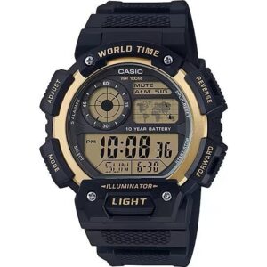 Casio Sport Diver - Illuminator Worldtime (AE-1400WH-9AVDF) Men WATCHES