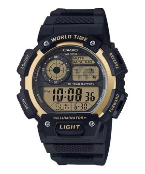 Casio Sport Diver - Illuminator Worldtime (AE-1400WH-9AVDF) Men's Watch
