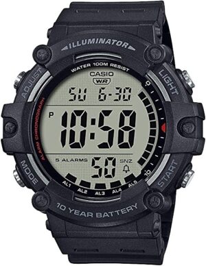 Casio Sport Illuminator Worldtime 10 Years Battery (AE-1500WH-1AVCF) Men's Watch