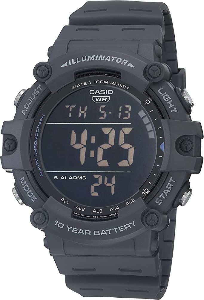 Casio Sport Diver - Illuminator 10 Years Battery (AE-1500WH-8BVCF) Men's Watch