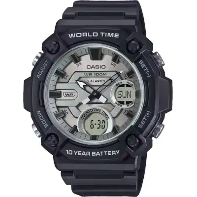Casio Oversize 10 Year Battery (AEQ-120W-7AVDF) Men WATCHES