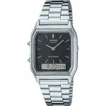 Casio Vintage Edgy Collection Sunray Dial - Black (AQ-230A-1DMQYES) Unisex WATCHES